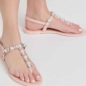 Stuart Weitzman Goldie Jelly Sandal- Size 7